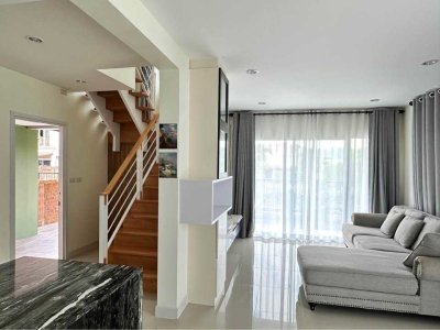 5R0755 ให้เช่าบ้านเดี่ยวสองชั้น 3 ห้องนอน 2 ห้องน้ำ ราคา 55,000/เดือน โซนกะทู้