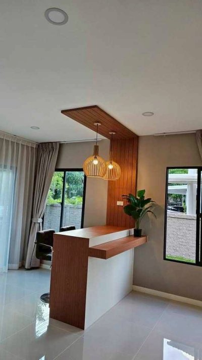 5R0756 ให้เช่าบ้านเดี่ยวสองชั้น 4 ห้องนอน 4 ห้องน้ำ ราคา 110,000/เดือน โซนกะทู้