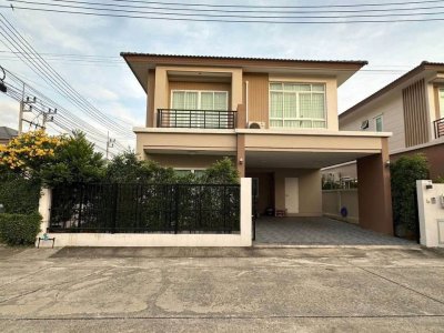 5R0761 ให้เช่าบ้านเดี่ยวสองชั้น 3 ห้องนอน 3 ห้องน้ำ ราคา 70,000/เดือน โซนกะทู้