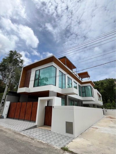 5R0763 Pool villa for rent 4 bedroom 3 bathroom 150,000/month at kathu