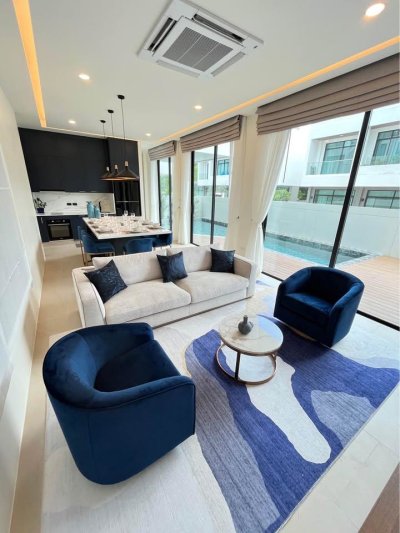 5R0763 Pool villa for rent 4 bedroom 3 bathroom 150,000/month at kathu