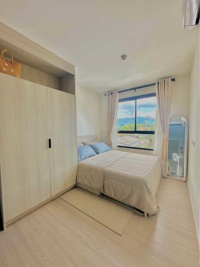 5R0768 คอนโดมิเนียม 1 ห้องนอน 1 ห้องน้ำ ให้เช่าเดือนละ 22,000 บาท โซนกะทู้