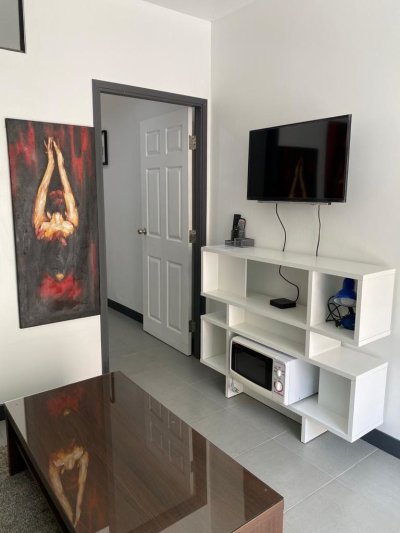 5R0769 อพาร์ทเม้นท์ 1 ห้องนอน 1 ห้องน้ำ ให้เช่าเดือนละ 12,000 บาท โซนกะทู้