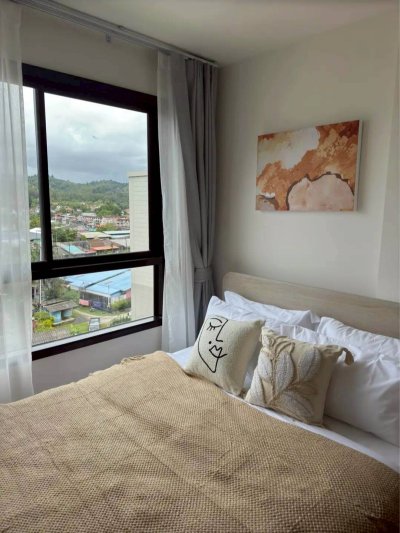 5R0778 คอนโดมิเนียม 1 ห้องนอน 1 ห้องน้ำ ให้เช่าเดือนละ 22,000 บาท โซนกะทู้