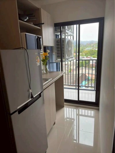 5R0778 คอนโดมิเนียม 1 ห้องนอน 1 ห้องน้ำ ให้เช่าเดือนละ 22,000 บาท โซนกะทู้