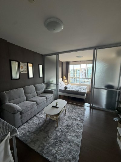 5R0781 คอนโดมิเนียม 1 ห้องนอน 1 ห้องน้ำ ให้เช่าเดือนละ 15,000 บาท โซนกะทู้