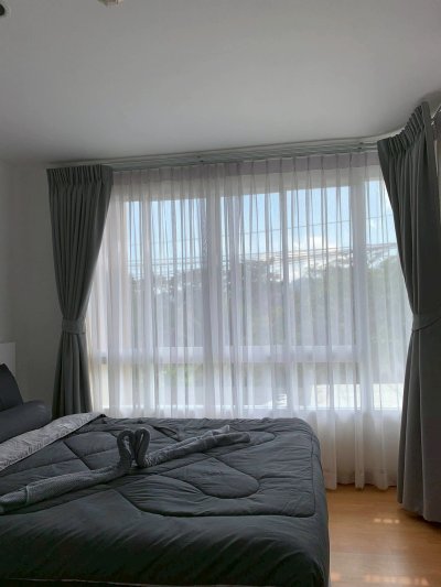 5R0783 คอนโดมิเนียม 1 ห้องนอน 1 ห้องน้ำ ให้เช่าเดือนละ 15,000 บาท โซนกะทู้