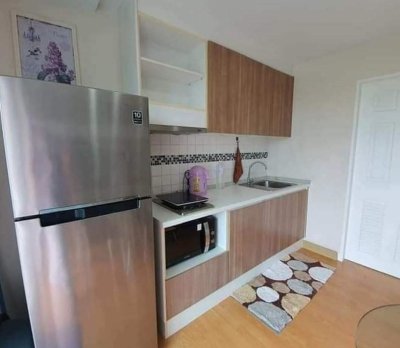 5R0784 คอนโดมิเนียม 1 ห้องนอน 1 ห้องน้ำ ให้เช่าเดือนละ 13,000 บาท โซนกะทู้