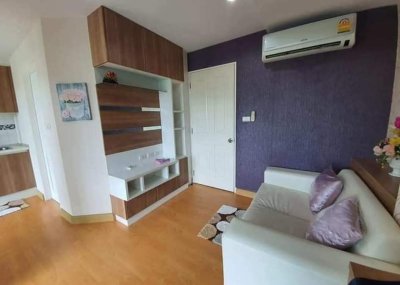 5R0784 คอนโดมิเนียม 1 ห้องนอน 1 ห้องน้ำ ให้เช่าเดือนละ 13,000 บาท โซนกะทู้