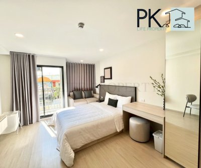5R0786 Condominium for rent studio room 20,000/month at kathu