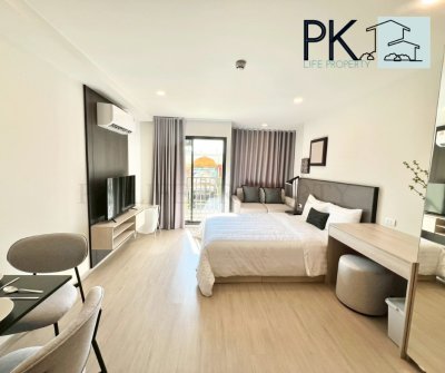 5R0786 Condominium for rent studio room 20,000/month at kathu