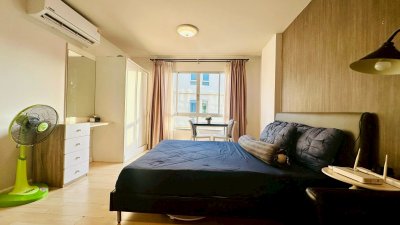 5R0792 คอนโดมิเนียม ห้องสตูดิโอ ให้เช่าเดือนละ 13,000 บาท โซนกะทู้