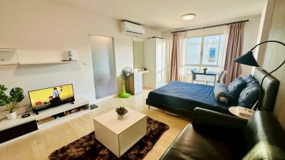 5R0792 คอนโดมิเนียม ห้องสตูดิโอ ให้เช่าเดือนละ 13,000 บาท โซนกะทู้