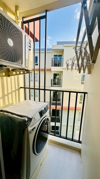 5R0792 คอนโดมิเนียม ห้องสตูดิโอ ให้เช่าเดือนละ 13,000 บาท โซนกะทู้