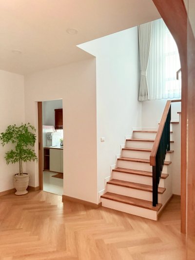 5R0799 ให้เช่าบ้านเดี่ยวสองชั้น 3 ห้องนอน 3 ห้องน้ำ ราคา 85,000/เดือน โซนกะทู้