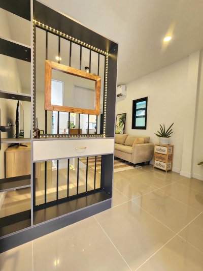 5R0828 ให้เช่าบ้านเดี่ยวชั้นเดียว 3 ห้องนอน 2 ห้องน้ำ ราคา 45,000/เดือน โซนกะทู้