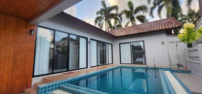 5R0832 ให้เช่า Pool Villa 3 ห้องนอน 3 ห้องน้ำ ราคา 65,000/เดือน โซนกะทู้