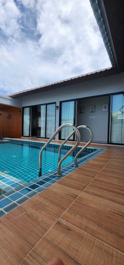 5R0832 ให้เช่า Pool Villa 3 ห้องนอน 3 ห้องน้ำ ราคา 65,000/เดือน โซนกะทู้
