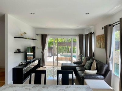 5S0224 ขายบ้านเดี่ยวสองชั้น พร้อมสระว่ายน้ำ 3ห้องนอน 3ห้องน้ำ ราคา 9,300,000 บาท โซนกะทู้