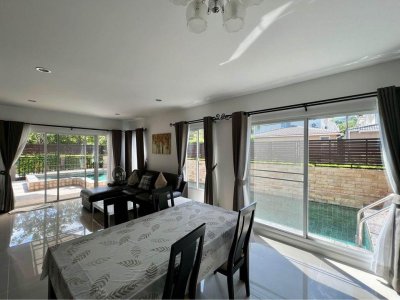 5S0224 ขายบ้านเดี่ยวสองชั้น พร้อมสระว่ายน้ำ 3ห้องนอน 3ห้องน้ำ ราคา 9,300,000 บาท โซนกะทู้