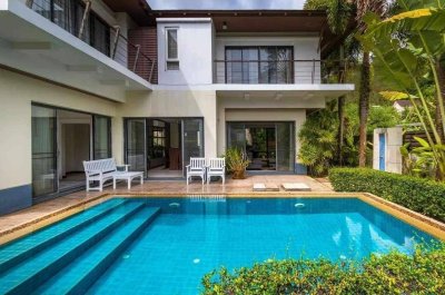 5S0257 Pool villa for sale 15,900,000 baht 4 bedroom 4 bathroom at kathu