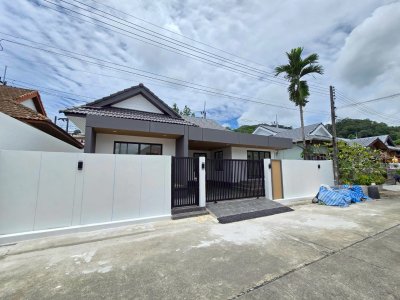 5S0288 ขายบ้านเดี่ยวชั้นเดียว ราคา 6,290,000 บาท 3 ห้องนอน 2 ห้องน้ำ โซนกะทู้