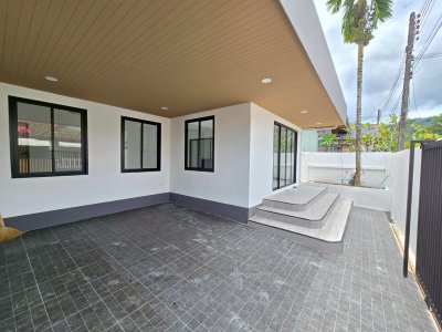 5S0288 ขายบ้านเดี่ยวชั้นเดียว ราคา 6,290,000 บาท 3 ห้องนอน 2 ห้องน้ำ โซนกะทู้