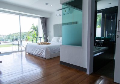 6R0027 ให้เช่า seaview pool villa 4 ห้องนอน 4 ห้องน้ำ ราคา 149,000/เดือน โซนกะตะ