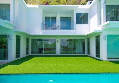 6R0027 ให้เช่า seaview pool villa 4 ห้องนอน 4 ห้องน้ำ ราคา 149,000/เดือน โซนกะตะ