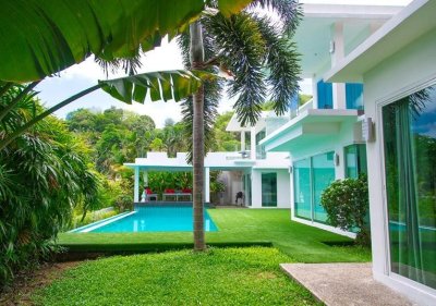 6R0027 ให้เช่า seaview pool villa 4 ห้องนอน 4 ห้องน้ำ ราคา 149,000/เดือน โซนกะตะ