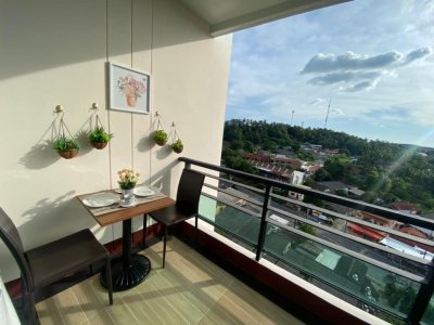 6R0039 Sea and sky condominium for rent studio room 17,000/month at kata