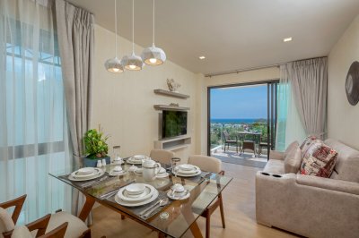 6R0070 Seaview Penthouses 2 ห้องนอน 1 ห้องน้ำ ให้เช่าเดือนละ 100,000 บาท โซนกะตะ