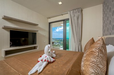 6R0070 Seaview Penthouses 2 ห้องนอน 1 ห้องน้ำ ให้เช่าเดือนละ 100,000 บาท โซนกะตะ