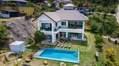 6R0078 ให้เช่า pool villa 4 ห้องนอน 4 ห้องน้ำ ราคา 260,000/เดือน โซนกะตะ