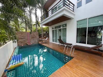 6R0088 ให้เช่า pool villa 3ห้องนอน 3ห้องน้ำ 1ห้องแม่บ้าน ราคา 80,000/เดือน โซนกะตะ กะรน