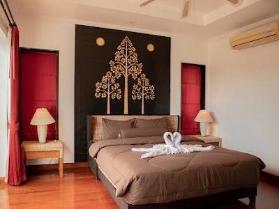 6R0088 ให้เช่า pool villa 3ห้องนอน 3ห้องน้ำ 1ห้องแม่บ้าน ราคา 80,000/เดือน โซนกะตะ กะรน