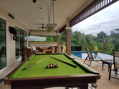 6R0096 ให้เช่า pool villa 4ห้องนอน 4ห้องน้ำ ราคา 185,000/เดือน โซนกะตะ