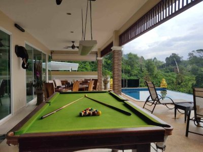 6R0096 ให้เช่า pool villa 4ห้องนอน 4ห้องน้ำ ราคา 200,000/เดือน โซนกะตะ