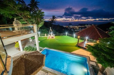 6R0115 ให้เช่า Pool Villa 4 ห้องนอน 4 ห้องน้ำ ราคา 250,000/เดือน โซนกะตะ