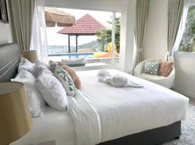6R0115 ให้เช่า Pool Villa 4 ห้องนอน 4 ห้องน้ำ ราคา 250,000/เดือน โซนกะตะ
