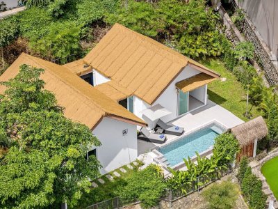 6R0134 ให้เช่า pool villa 2 ห้องนอน 2 ห้องน้ำ ราคา 85,000/เดือน โซนกะตะ