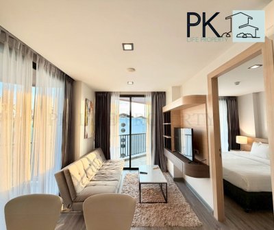 6R0136 คอนโดมิเนียม 1 ห้องนอน 1 ห้องน้ำ ให้เช่าเดือนละ 25,000 บาท โซนกะตะ