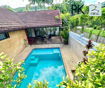 7R0022 ให้เช่าpool villa 3 ห้องนอน 3 ห้องน้ำ ราคา 55,000/เดือน โซนราไวย์