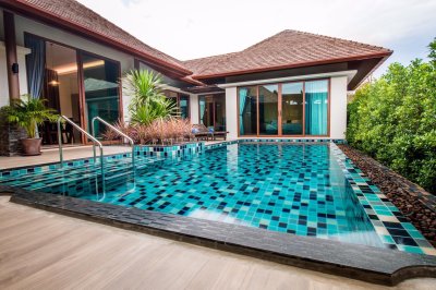 7R0091 ให้เช่า pool villa 3 ห้องนอน 3 ห้องน้ำ ราคา 110,000/เดือน โซนราไวย์