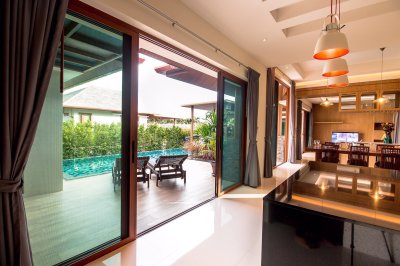 7R0091 ให้เช่า pool villa 3 ห้องนอน 3 ห้องน้ำ ราคา 110,000/เดือน โซนราไวย์
