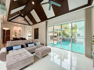 7R0110 This pool villa 3 bedroom 4 bathroom 80,000/month the house location at Rawai