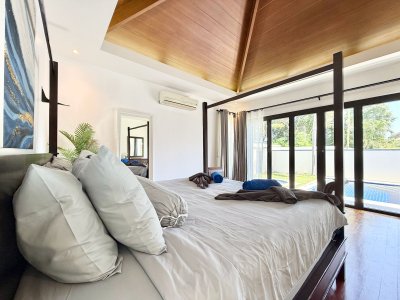 8R0675 Pool villa for rent 4 bedroom 4 bathroom 100,000/month at chalong