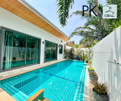 7R0148 ให้เช่า pool villa 2ห้องนอน 2ห้องน้ำ ราคา 60,000/เดือน โซนราไวย์