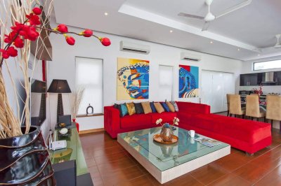 7R0154 This pool villa 4 bedroom 4 bathroom 160,000/month the house location at Rawai