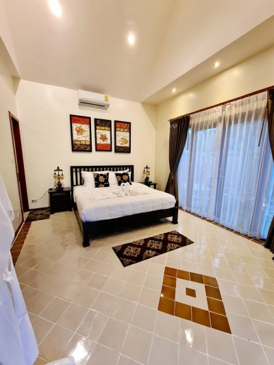 7R0175 ให้เช่า pool villa 3 ห้องนอน 4 ห้องน้ำ ราคา 80,000/เดือน โซนราไวย์